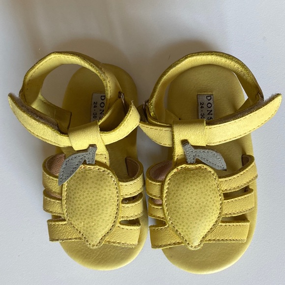 Donsje lemon sandals 24-30m - Picture 1 of 5